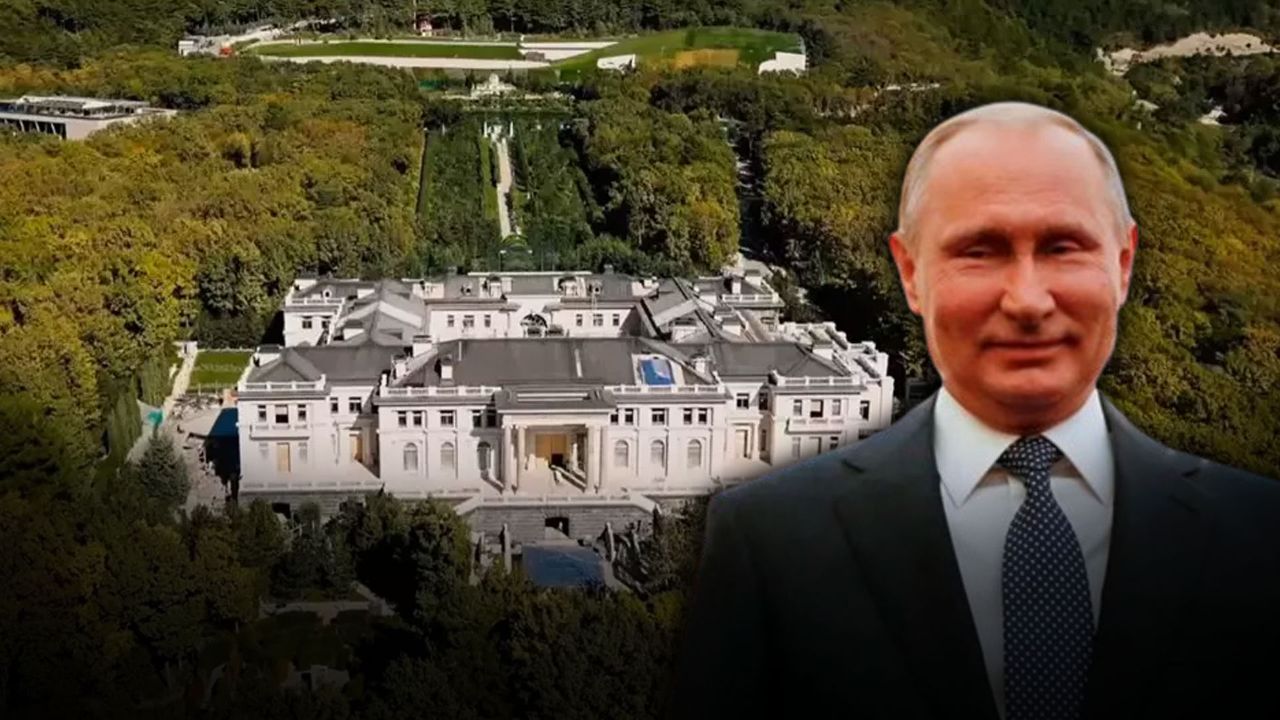 Putin&#039;in gizlice yenilenen sarayı oda oda görüntülendi! İşçileri gizli servis takip etti